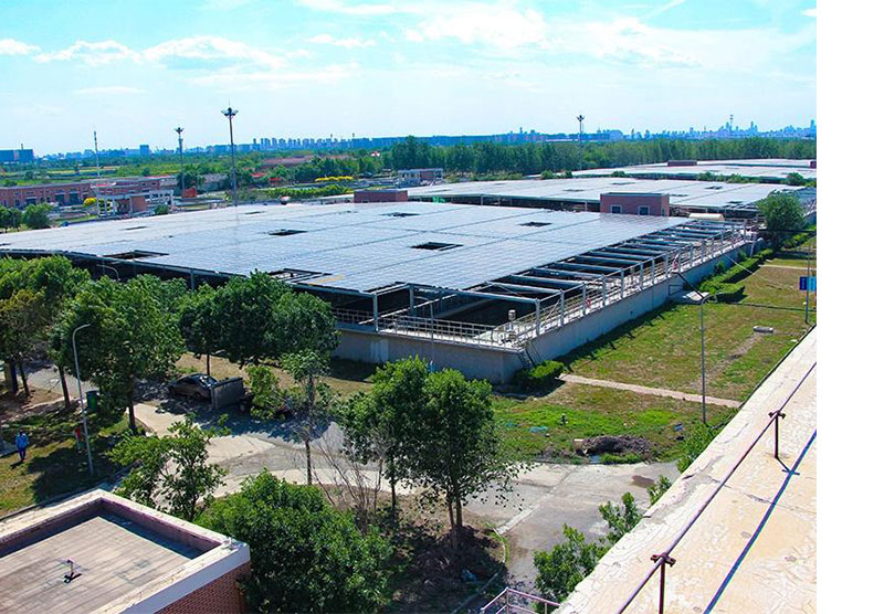 5.57MW PV Project at the Eastern Route Wastewater Treatment Plant of the South to North Water Diversion Project