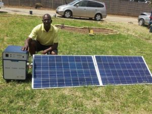 Kenyan residents showcase YC SOLAR’s solar and storage products