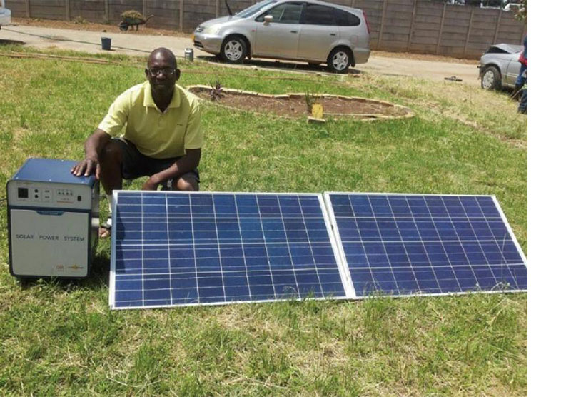 Kenyan residents showcase YC SOLAR’s solar and storage products Project