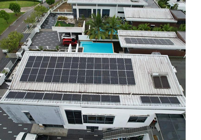 Malaysian Residential PV Power Generation Project