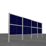 Photovoltaic fence
