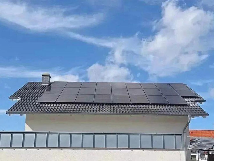 Residential PV Power Generation Project in Düsseldorf Germany