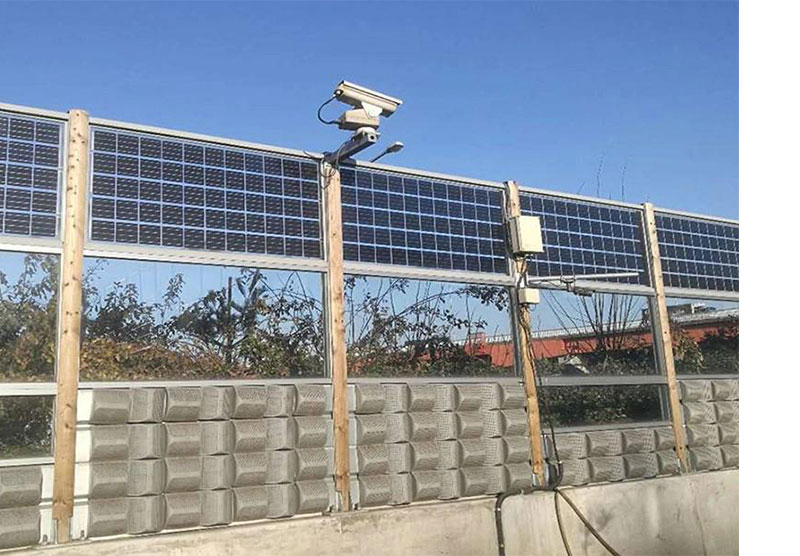Seoul South Korea Smart PV Sound Barrier Project