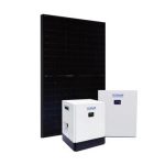 Small off-grid solar and storage system